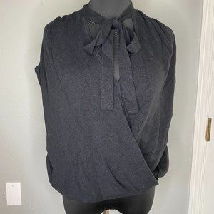 Anthropologie  Black Short Sleeve